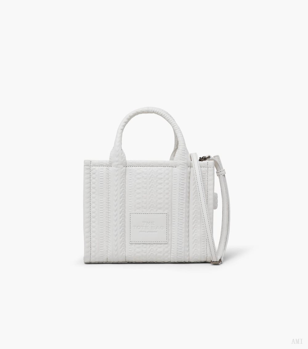 The Monogram Debossed Small Tote Bag