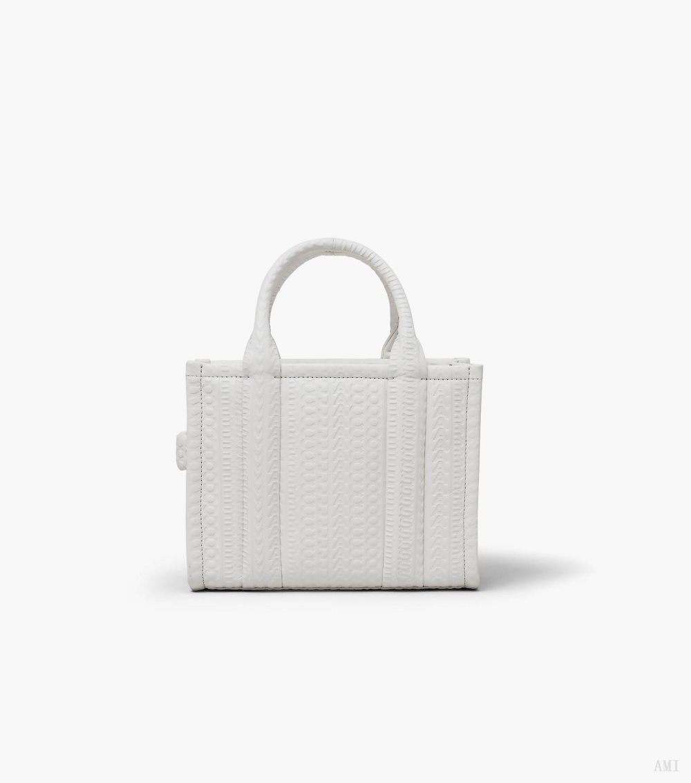 The Monogram Debossed Small Tote Bag