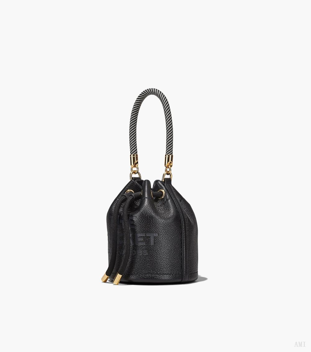 The Leather Mini Bucket Bag