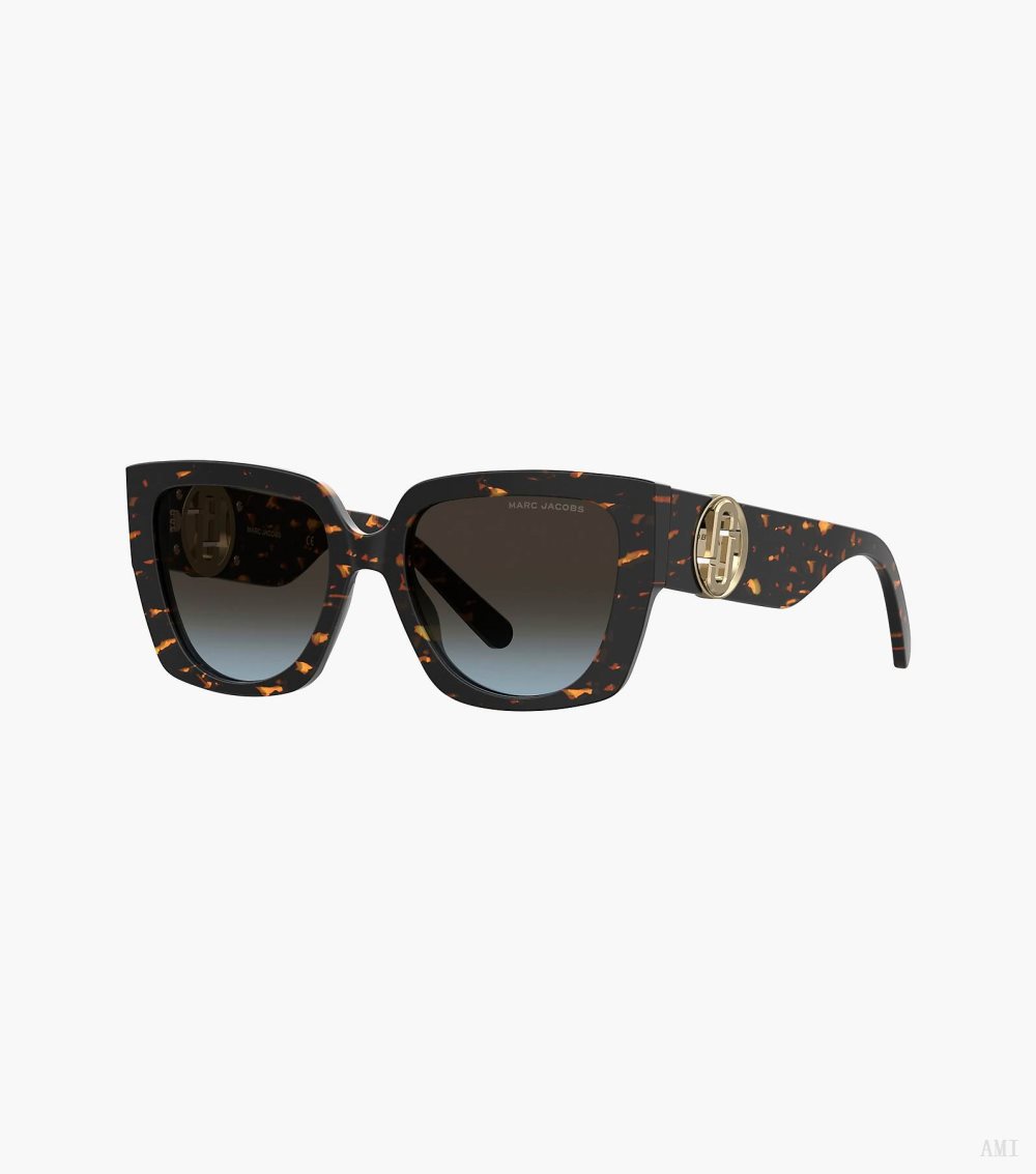 The J Marc Square Cutout Sunglasses