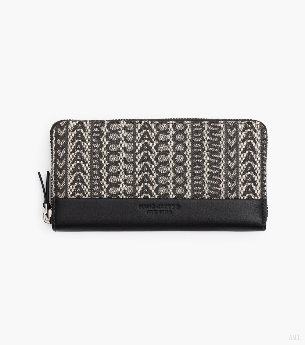 The Monogram Jacquard Continental Wallet