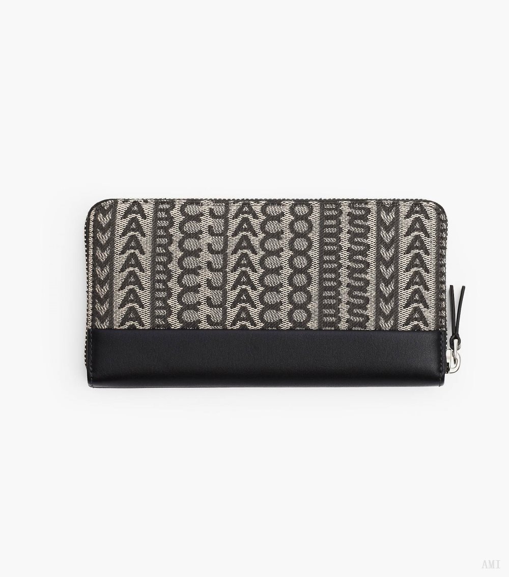 The Monogram Jacquard Continental Wallet