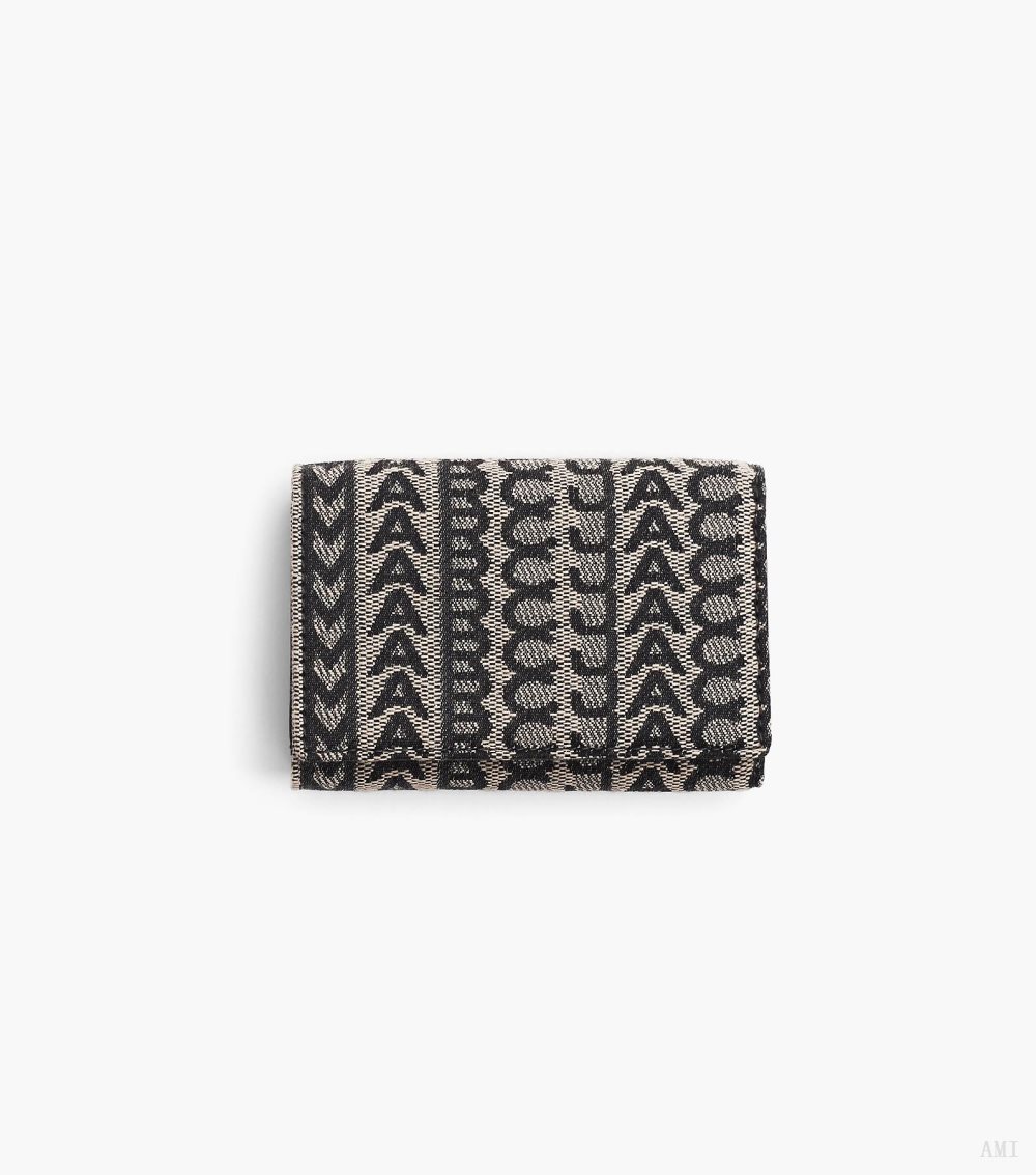 The Monogram Jacquard Trifold Wallet