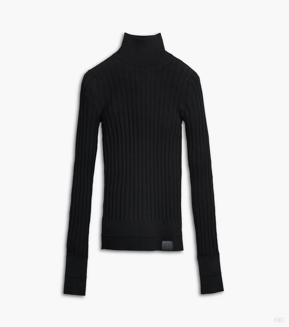 The Lightweight Ribbed Turtleneck