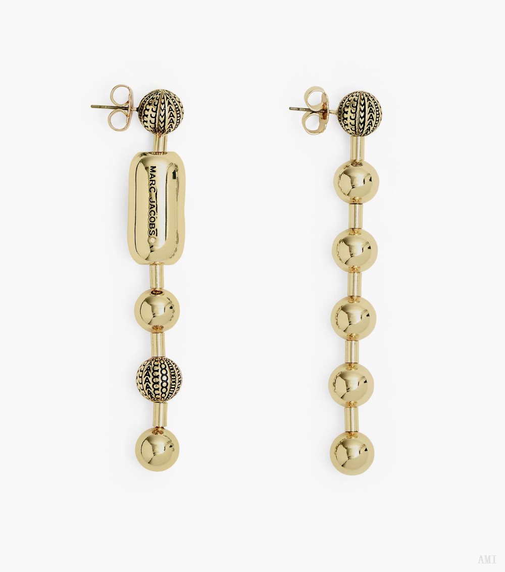 The Monogram Ball Chain Earrings