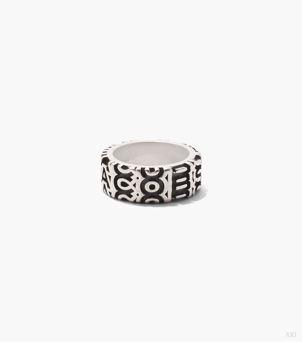 The Monogram Engraved Ring