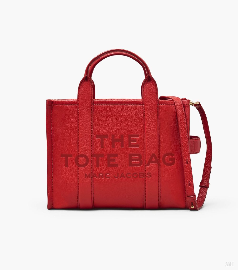 The Leather Medium Tote Bag