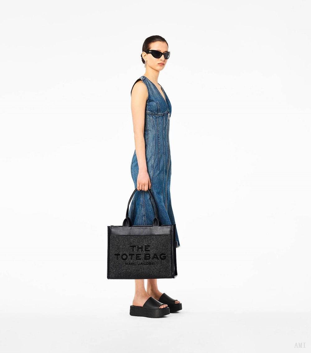 The Woven DTM Large Tote Bag