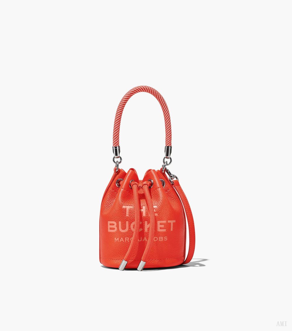 The Leather Mini Bucket Bag