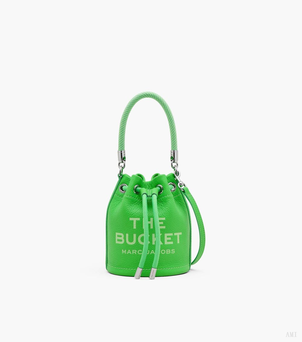 The Leather Mini Bucket Bag