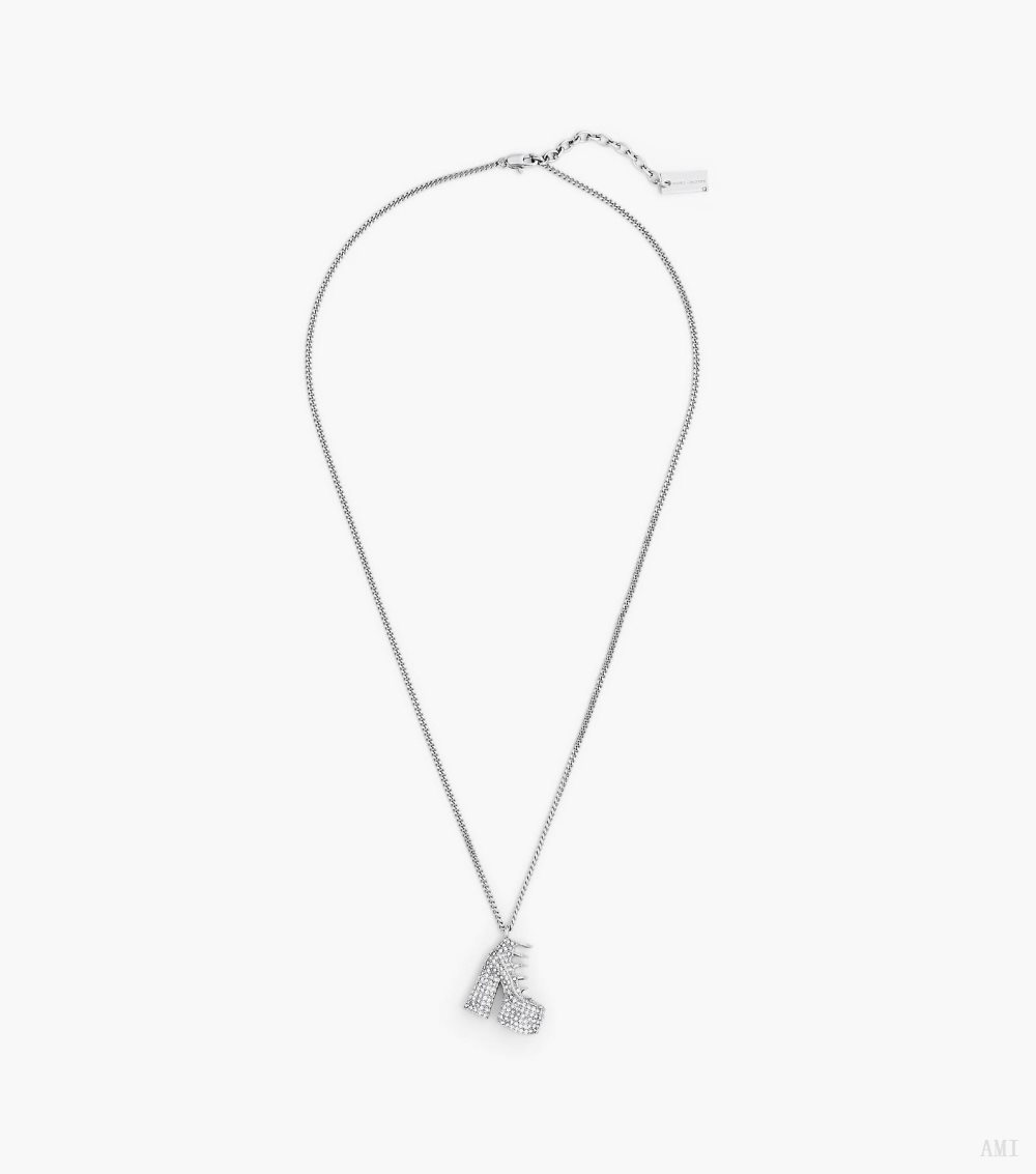 The Pave Kiki Boot Necklace