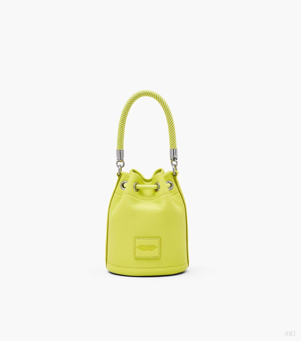 The Leather Mini Bucket Bag