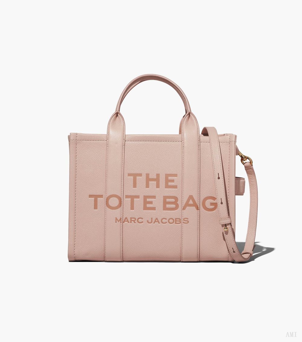 The Leather Medium Tote Bag