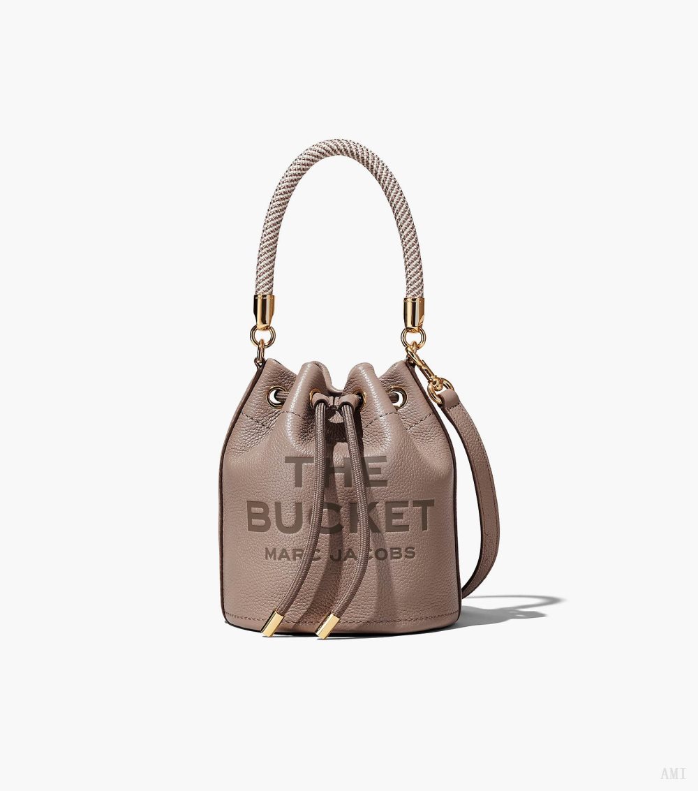 The Leather Bucket Bag