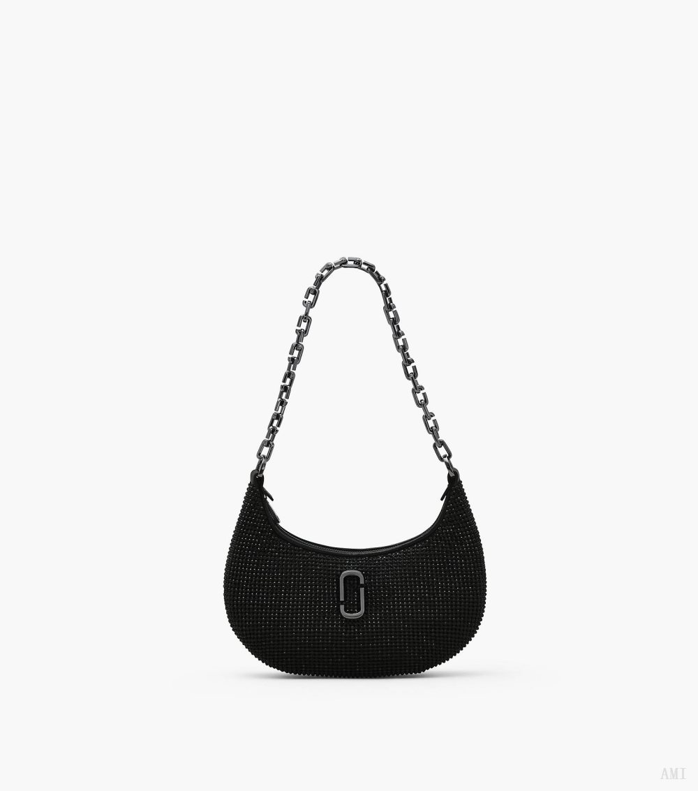 The Rhinestone Curve Bag