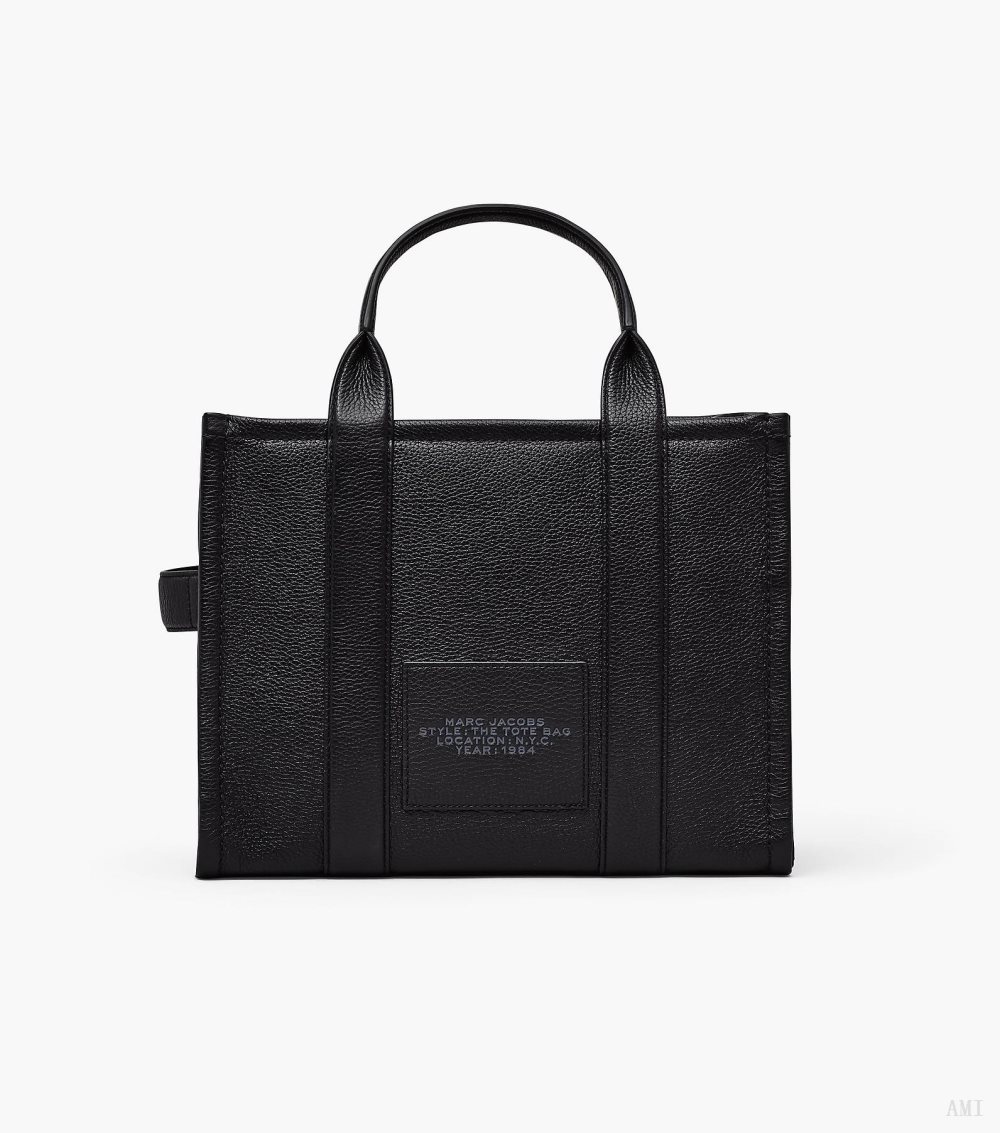 The Leather Medium Tote Bag