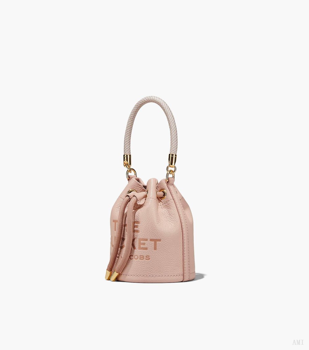 The Leather Mini Bucket Bag