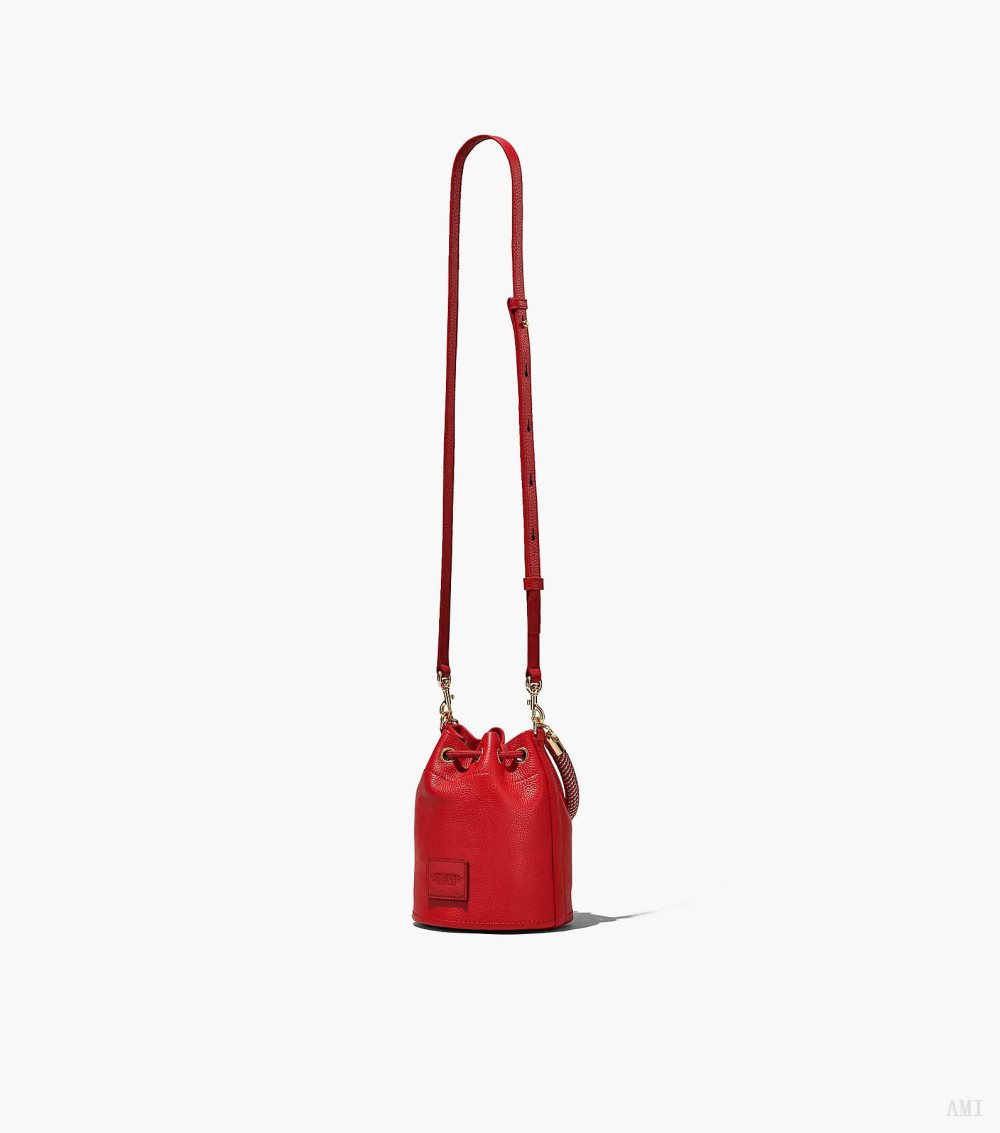 The Leather Mini Bucket Bag