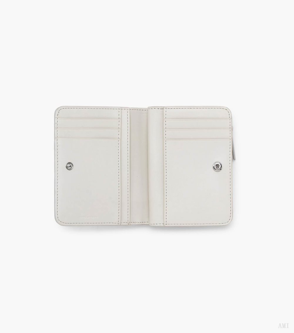 The Monogram Metallic Mini Compact Wallet