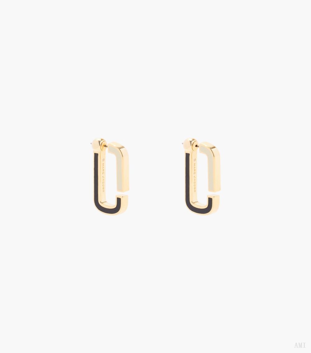 The J Marc Colorblock Flat Hoops