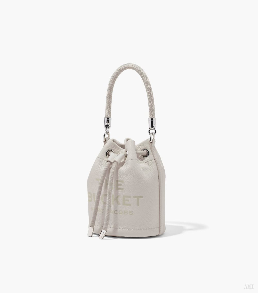 The Leather Mini Bucket Bag