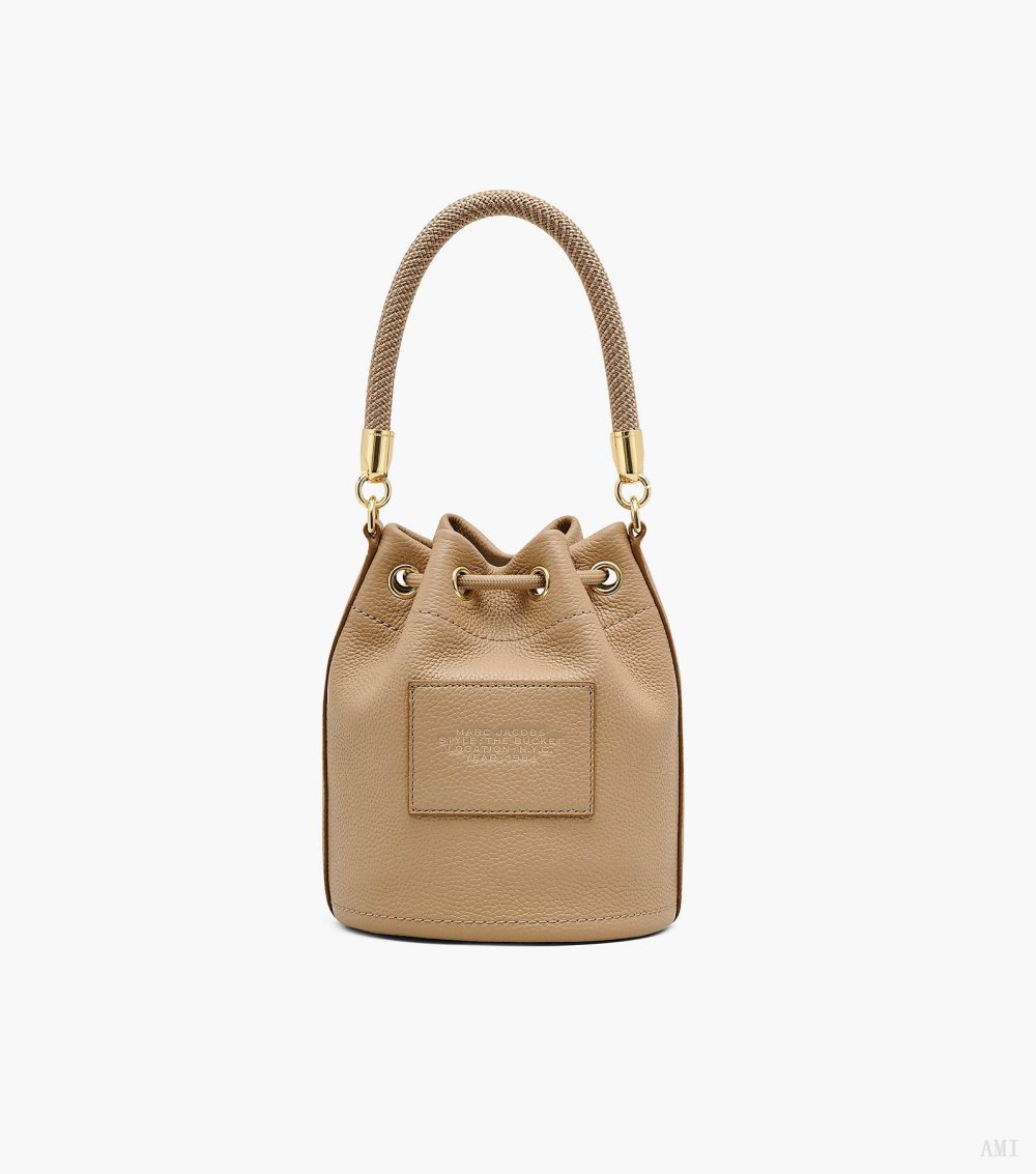 The Leather Bucket Bag