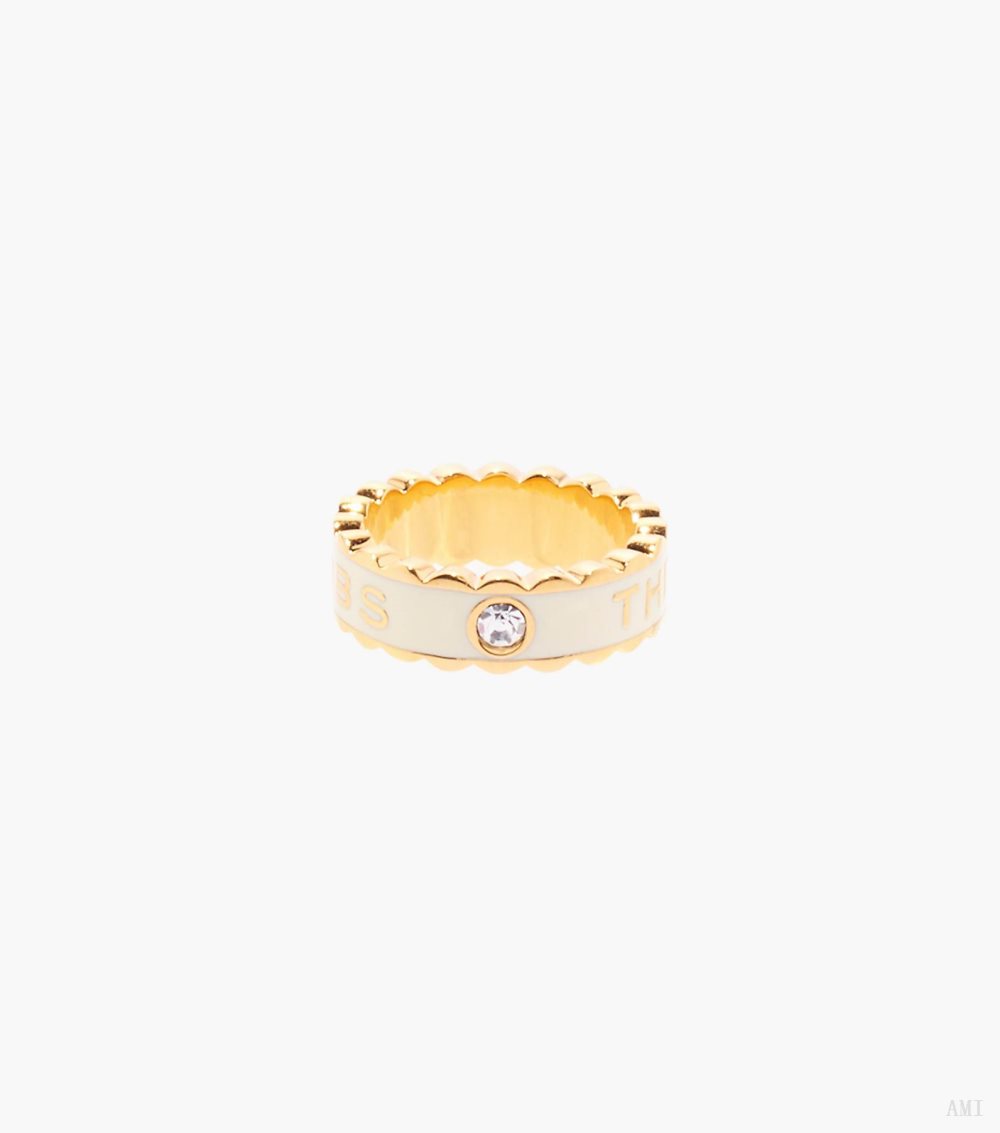 The Scallop Medallion Ring