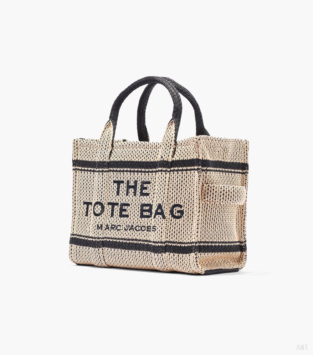 The Straw Jacquard Medium Tote Bag