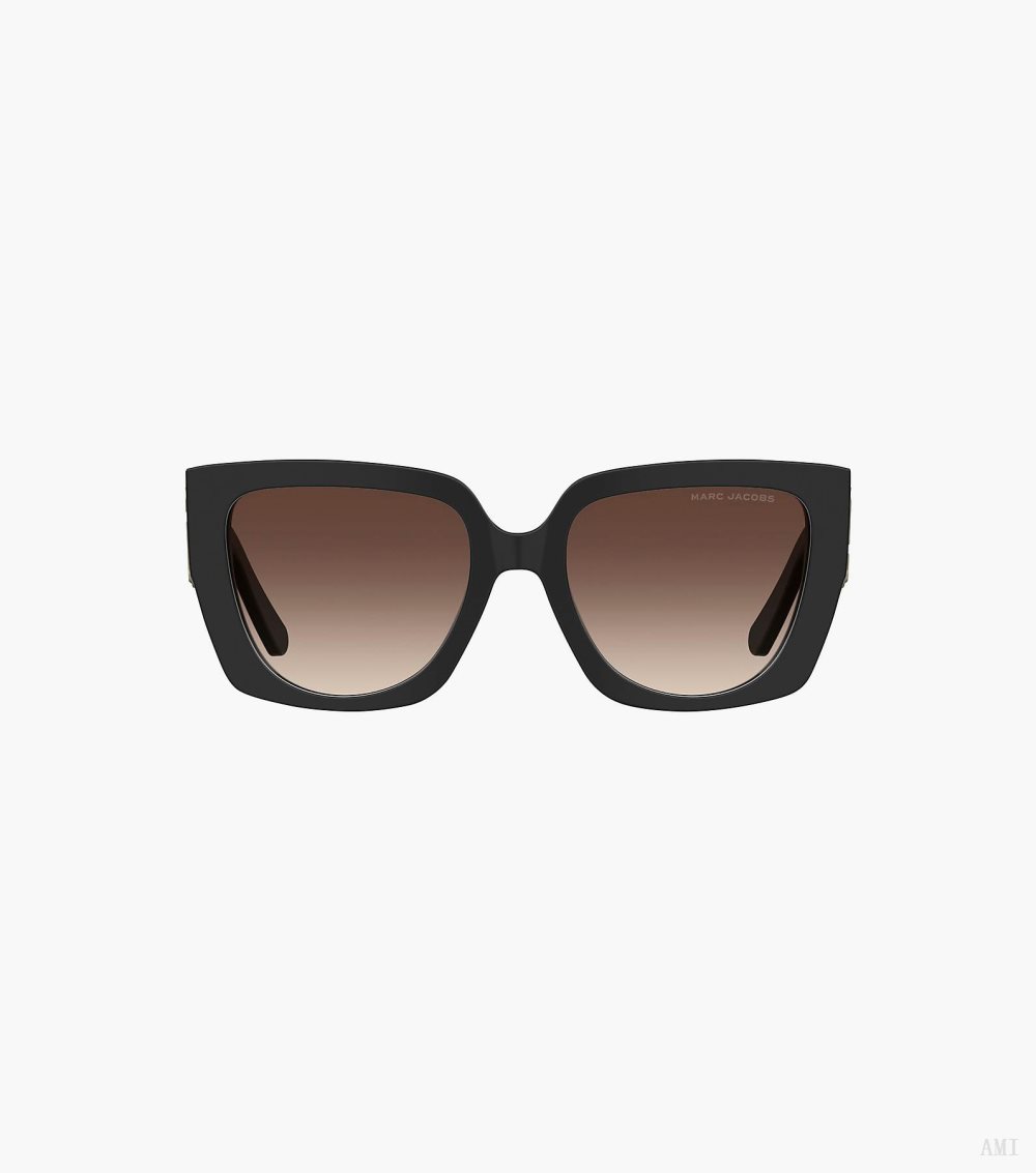 The J Marc Square Cutout Sunglasses